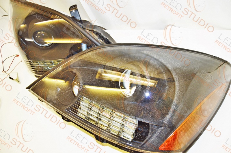 Bi Led фары Lexus GX470 02-